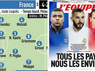This is how L'Equipe decide on...